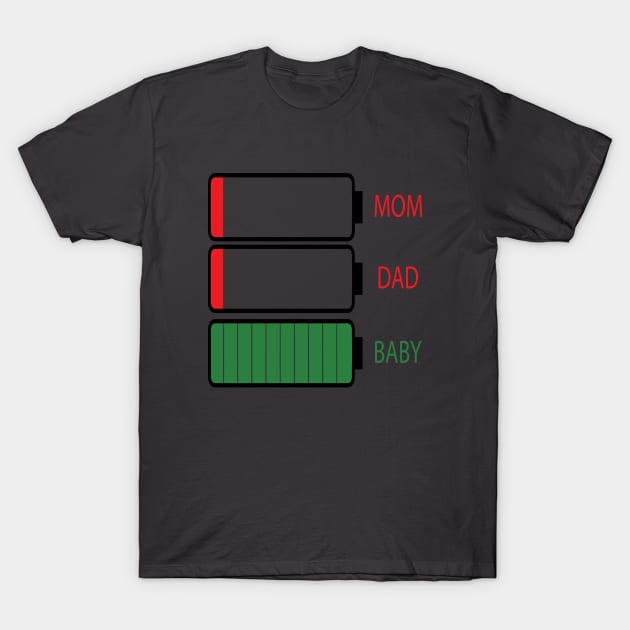 life battery T-Shirt by samodz